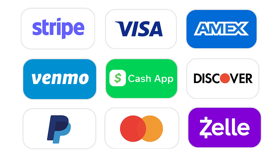 Accepted payment methods